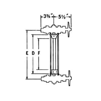 Archon Tubular Glass Gauge Valve, 945